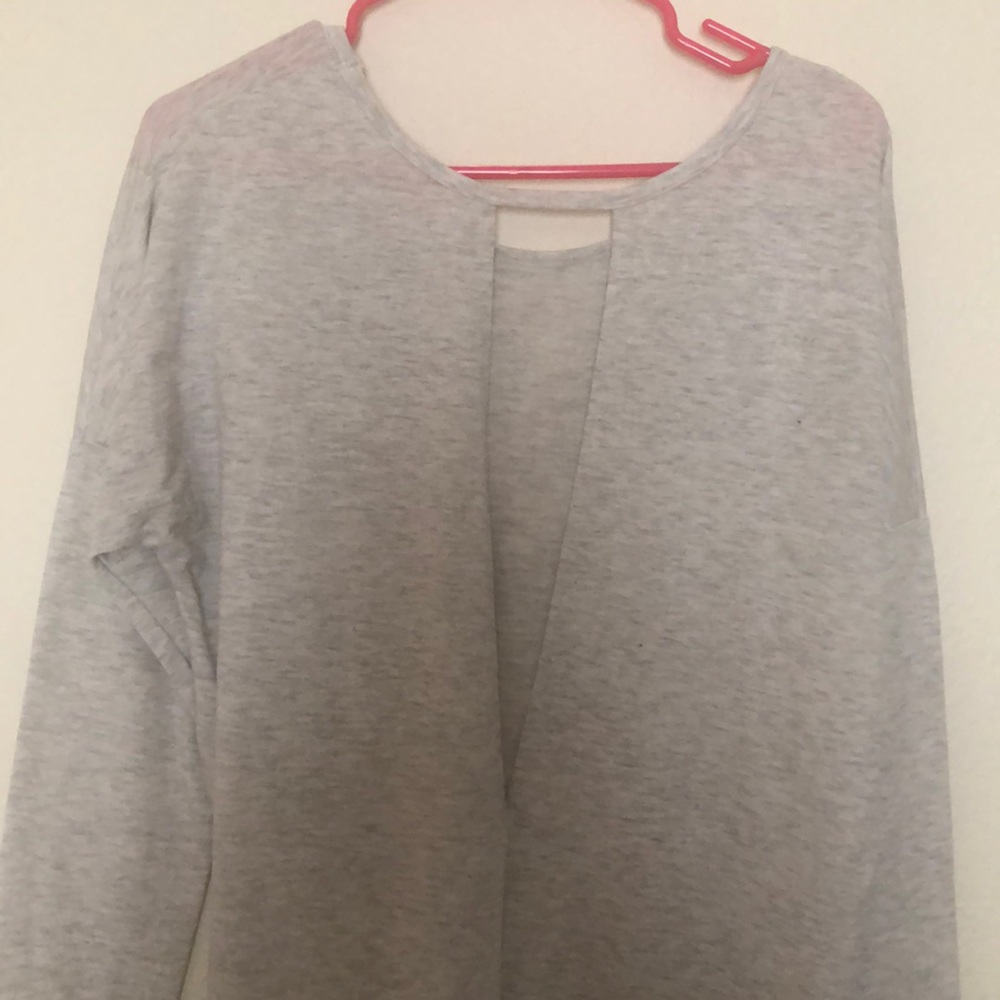 Open Back Long Sleeve